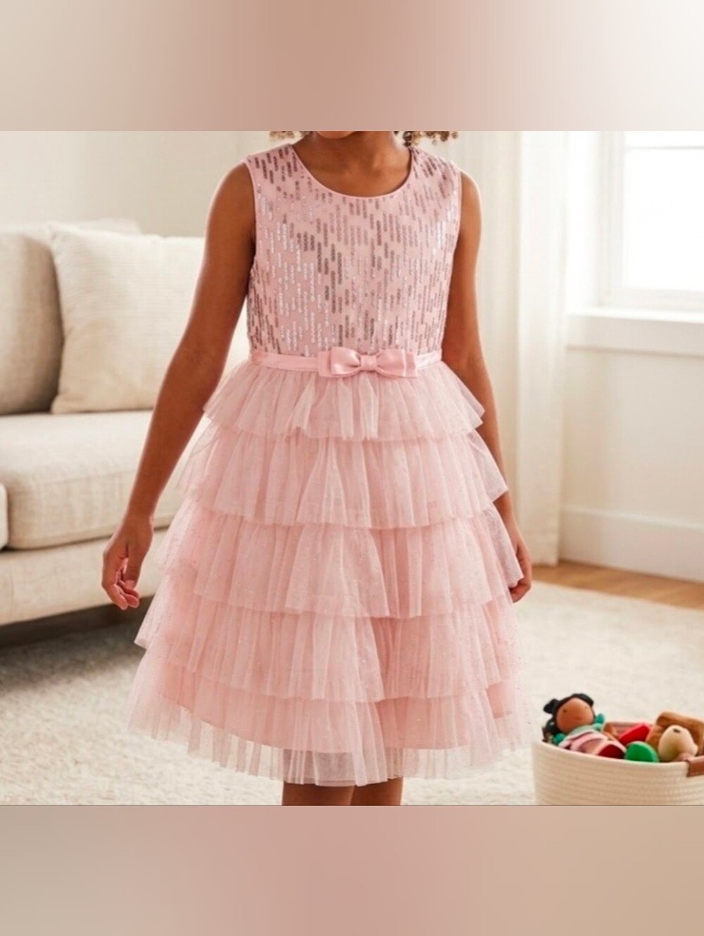 Beautiful Pink Girls Dress Size 3T